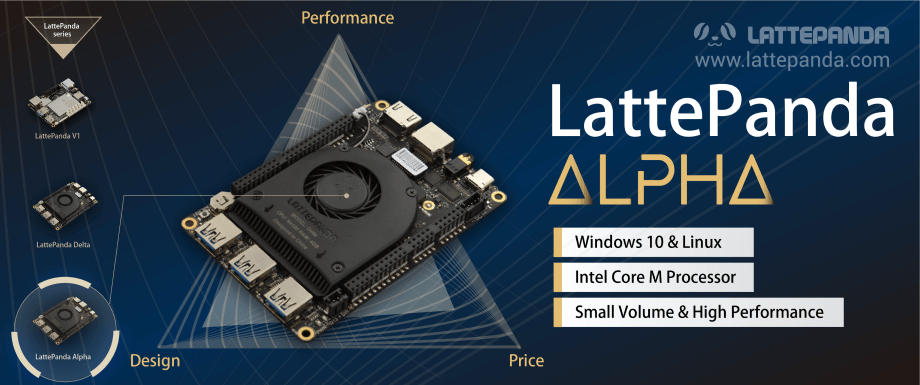 LattePanda 2 Alpha 800s-A Pocket-sized Powerful Windows/Linux 